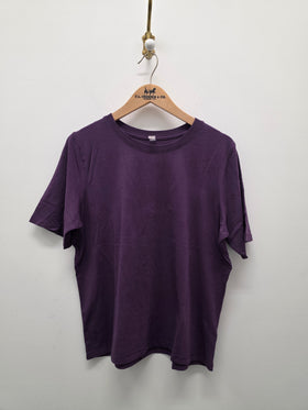 Women's Mono B | Classic Boxy Fit Tee | Purple Iris