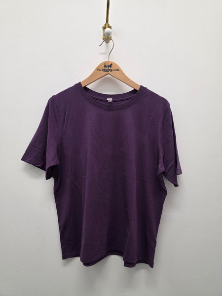 Women's Mono B | Classic Boxy Fit Tee | Purple Iris