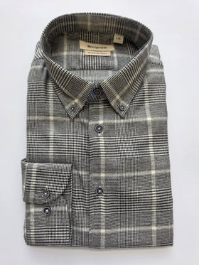 Men's Borgo 28 | Ceramica Button Collared Shirt | Grey