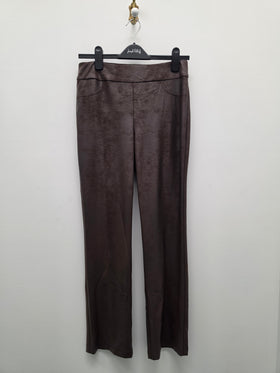 Women's Joseph Ribkoff | Foil Bonded Pant | Brown