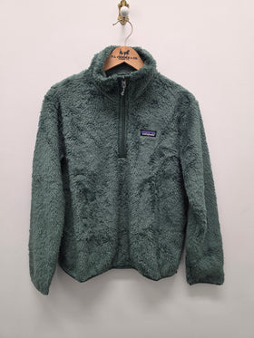Women's Patagonia | Los Gatos Quarter Zip Sweater | Canopy Green