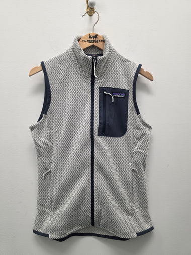 Women's Patagonia | R1® Air Fleece Vest | Birch White