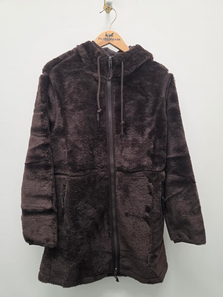 Women's Patagonia | Lonesome Mesa Hooded Parka | Den Brown