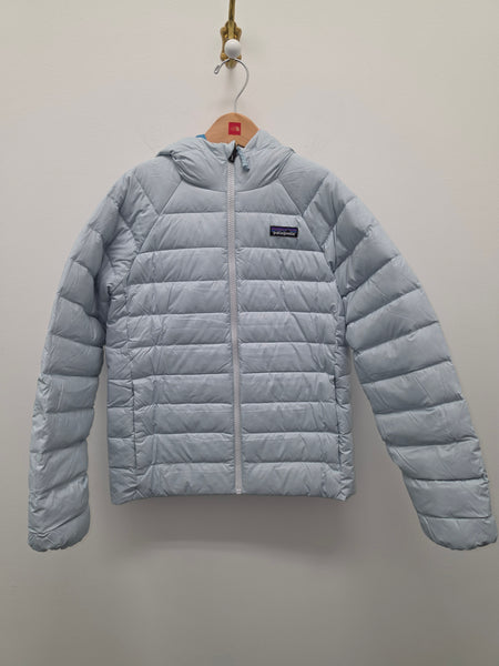 Kids' Patagonia | Reversible Down Sweater Hoody Jacket | Virtually Blue