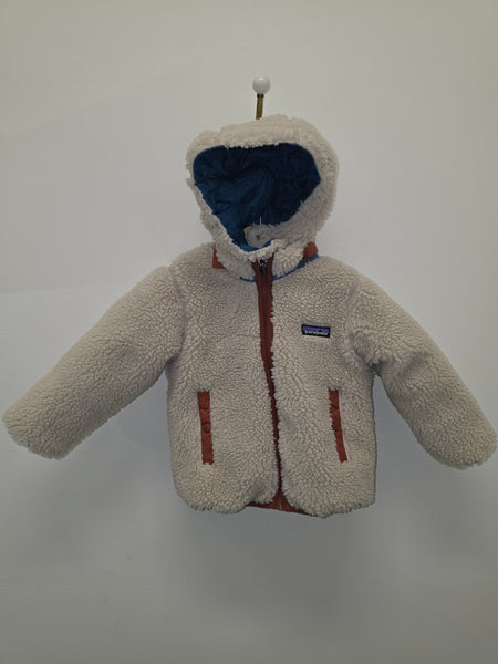 Toddlers' Patagonia | Reversible Tribbles Hoody | Limestone Yellow