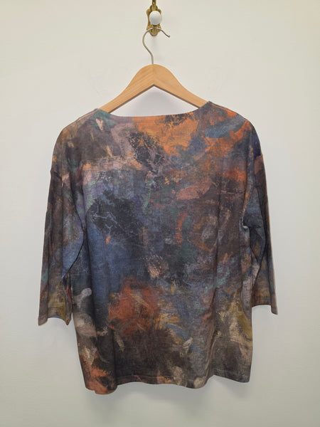 Women's French Dressing Jeans | Drop Shoulder Boat Neck Top | Hedy