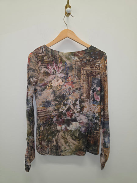Women's French Dressing Jeans | Long Sleeve Mock Neck Top | Gallery