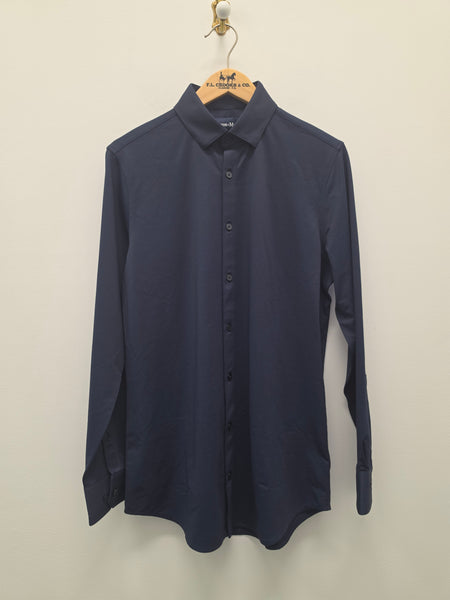 Men's Mizzen + Main | Halyard Classic Long Seeve Shirt | Navy
