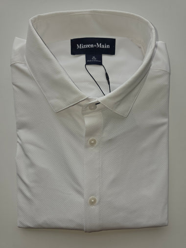 Men's Mizzen + Main | Halyard Classic Long Seeve Shirt | White