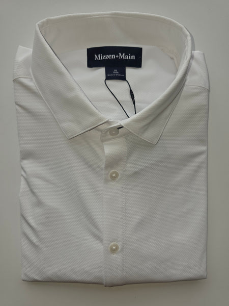 Men's Mizzen + Main | Halyard Classic Long Seeve Shirt | White