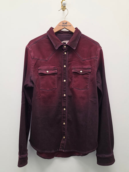 Men's Teleria Zed | Roper Snap Jacket | Bordeaux