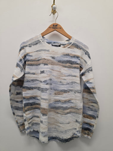 Women's Charlie B | Reversible Drop Shoulder Sweater | Stream