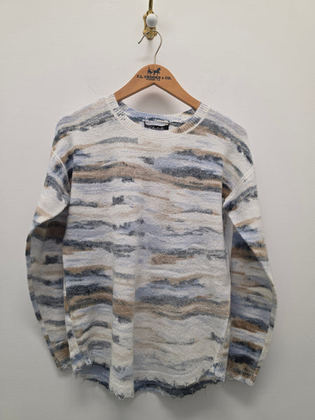 Women's Charlie B | Reversible Drop Shoulder Sweater | Stream