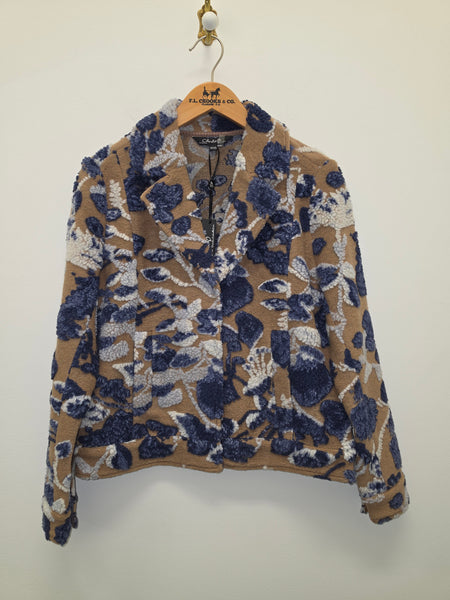 Women's Charlie B | Sherpa Flocked Short Coat | Carolina