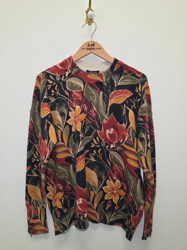 Women's Charlie B | Drop Shoulder Crew Neck Sweater | Corbeau Raven