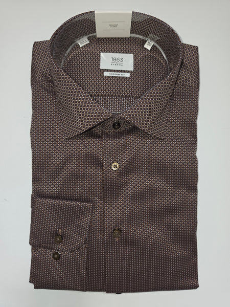 Men's Eterna | Kettlance Dress Shirt | Brown