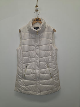 Women's Renuar | Quilted Luxe Woven Vest | Oyster