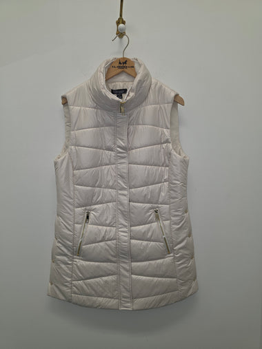 Women's Renuar | Quilted Luxe Woven Vest | Oyster