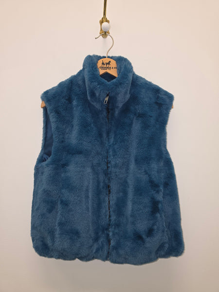 Women's Renuar | Woven Vest | Deep Sea