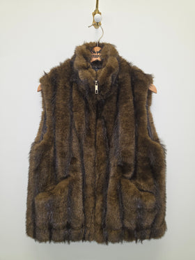 Women's Renuar | Faux Fur Vest | Mink