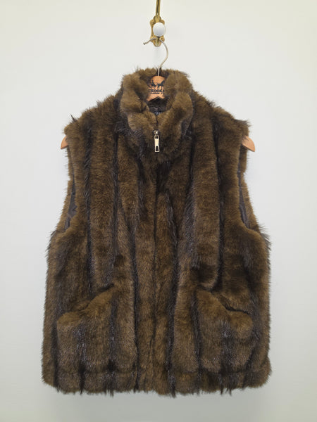 Women's Renuar | Faux Fur Vest | Mink