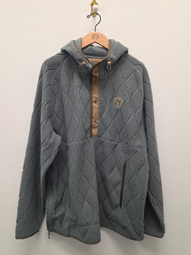 Men's Howler Bros | Chisos Hooded Pullover | Capillary Waves: Stormy Sea