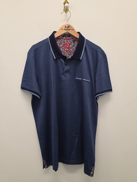 Men's Au Noir | Polo Shirt Mayberry | Blue