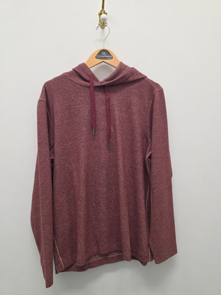 Men's Tommy Bahama | Fireside Coast Hoodie |  Pinot Noir