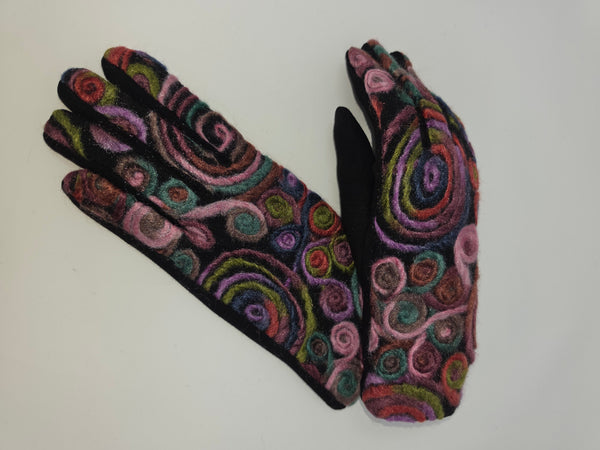 Women's iScarf | Driving Glove | Decorative Faux Wool