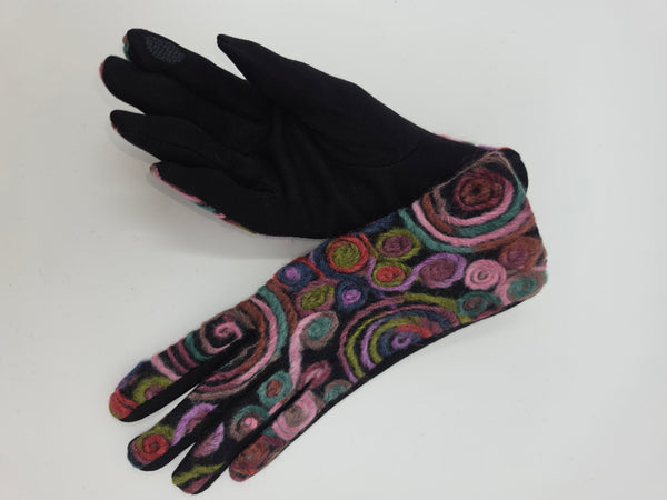 Women's iScarf | Driving Glove | Decorative Faux Wool