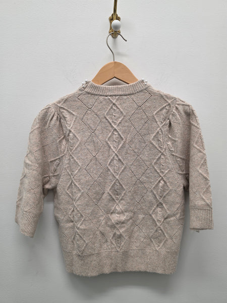 Women's THML| Pearl Accent Sweater | Oatmeal