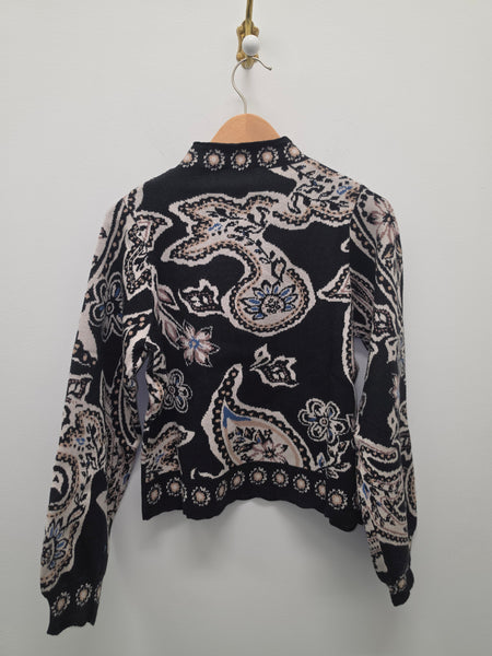 Women's THML| Knit Crew-Neck Sweater | Black