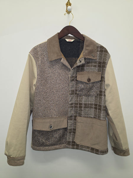 Men's BOB The Original Company | Mixed Plaid & Wool Shirt Jacket | Unica