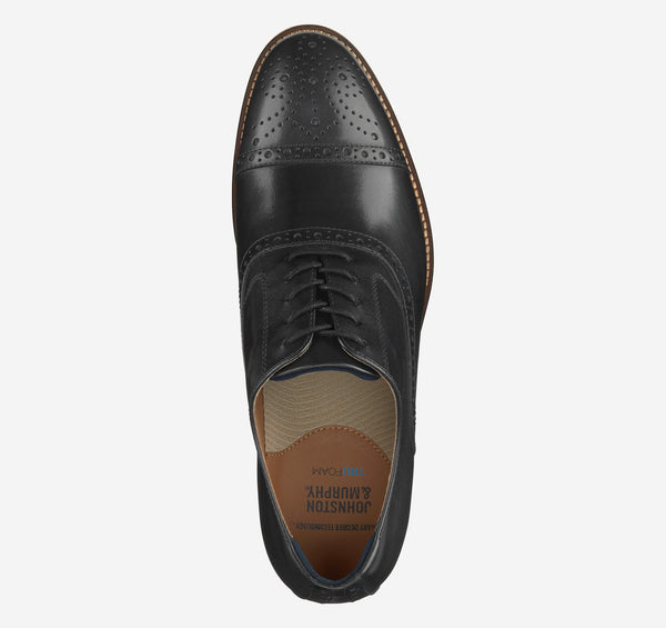 Men's Johnston & Murphy | Conard 2.0 Cap Toe | Black