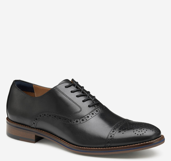 Men's Johnston & Murphy | Conard 2.0 Cap Toe | Black