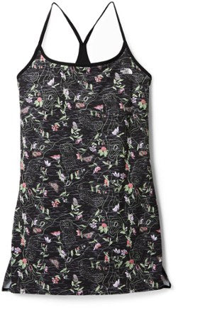 Women's The North Face | Arque Hike Dress | Black IWD Print