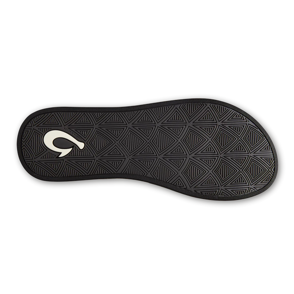 Women's OluKai | Puawe Comfort Sandal | Silver and Black