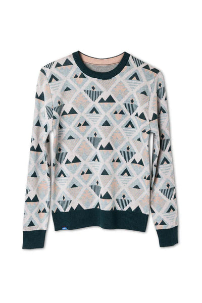 Women's Kavu | Hilrose Crewneck Sweater | Argyle Ridge