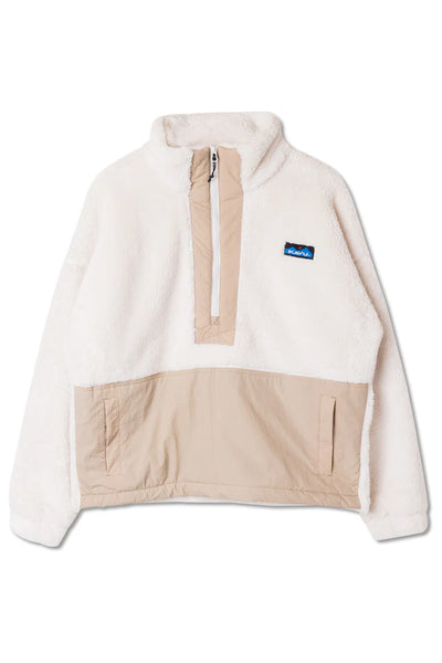 Women's Kavu | Rockhaven Half-Zip Pullover | Chalk
