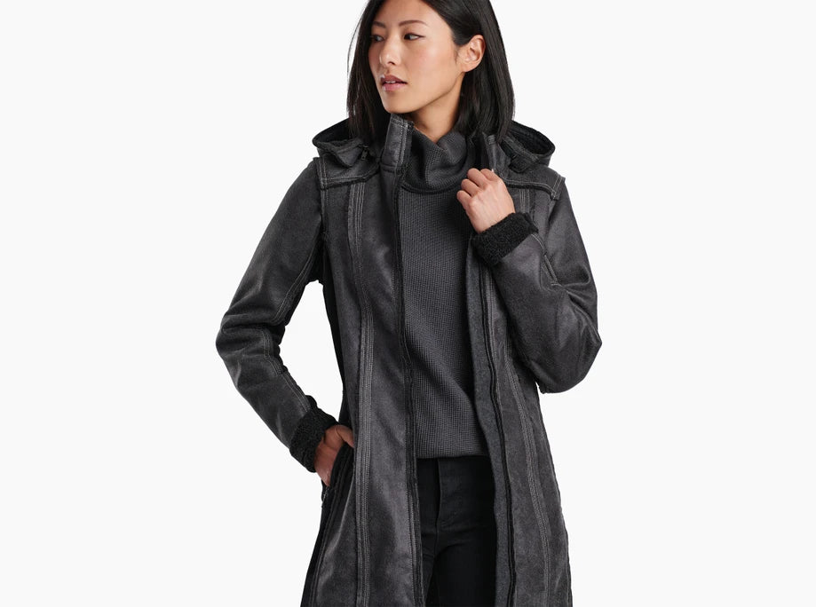 Kuhl dani sherpa trench coat hot sale