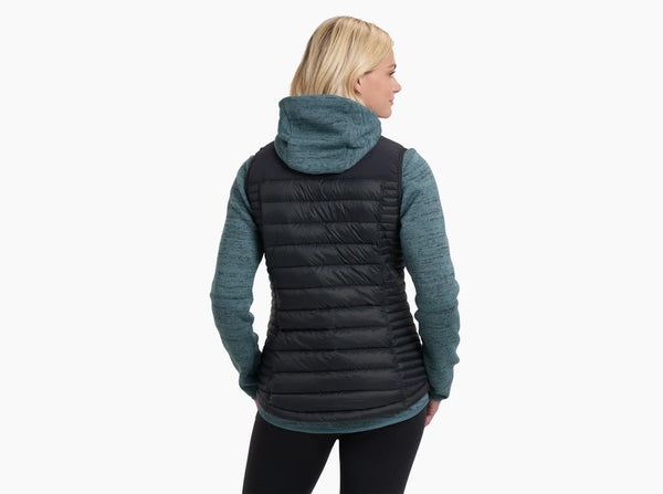 Women's KÜHL | Spyfire Tear Resistant Nylon Vest | Blackout
