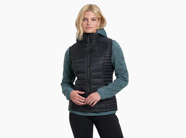 Women's KÜHL | Spyfire Tear Resistant Nylon Vest | Blackout