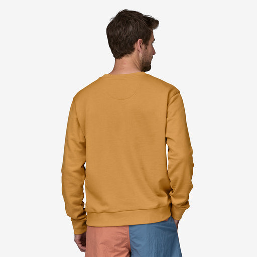Men's Patagonia | Daily Crewneck Sweatshirt | Pufferfish Gold Back
