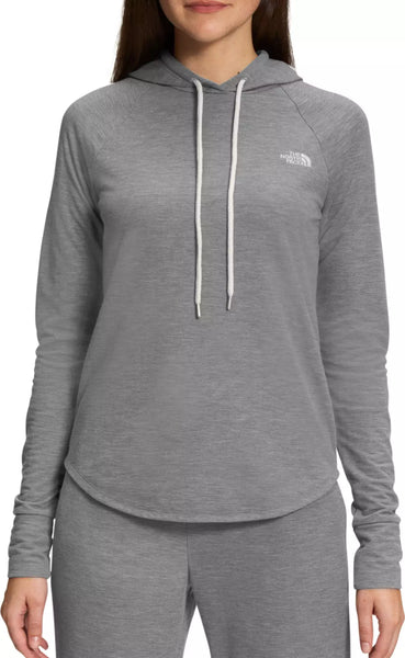 Women's The North Face | Westbrae Knit Hoodie | Medium Grey