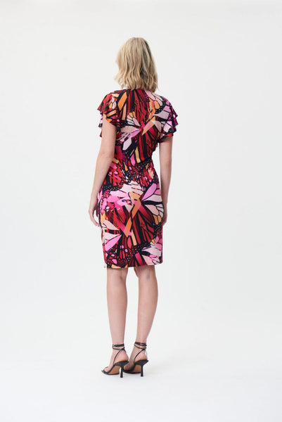 Women's Joseph Ribkoff | Butterfly Sleeve Dress | Midnight Multi