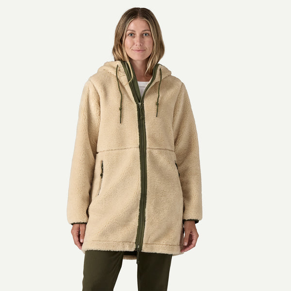Women's Patagonia | Lonesome Mesa Hooded Parka | Dark Natural