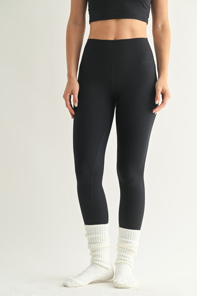 Women's Mono B | Venice Cloud Light Contour High-Waisted Leggings | Black