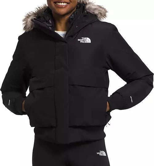 North face jacket black puffer online