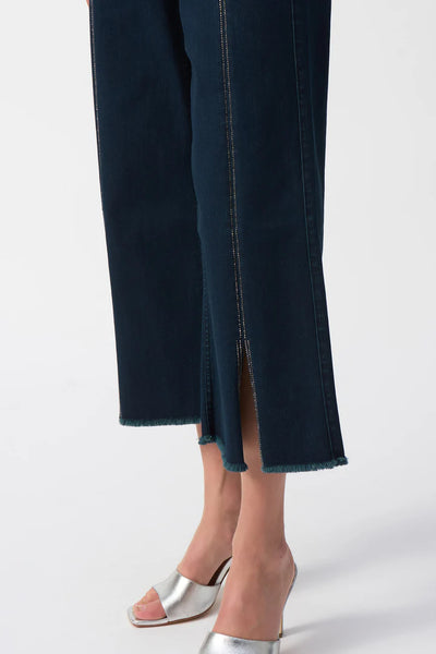 Women's Joseph Ribkoff | Wide Leg Sparkle Jeans | Denim