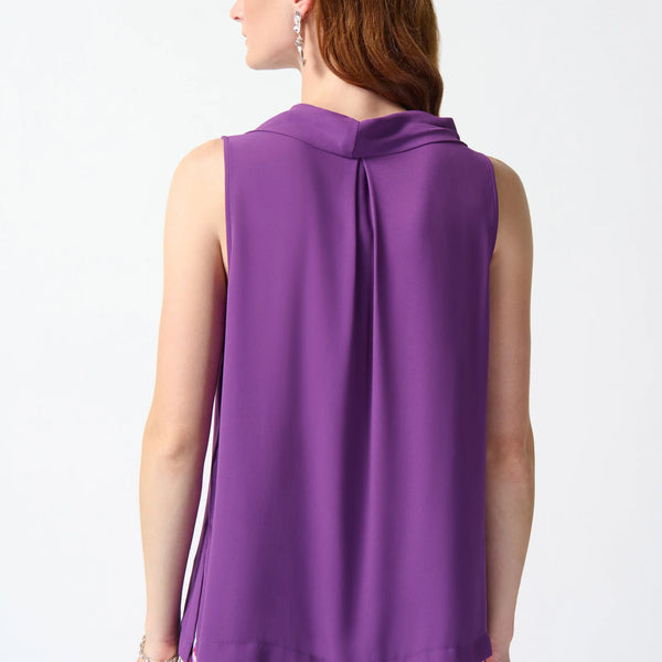 Women's Joseph Ribkoff | Draped Neck Sleeveless Top | Majesty